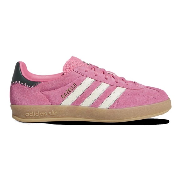 adidas gazelle silver green womens Adidas Womens Gazelle Indoor Shoes  Extra Butter